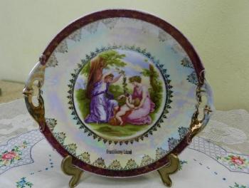 Dekorační talíř s antickými motivy Dekorační talíř s antickými motivy