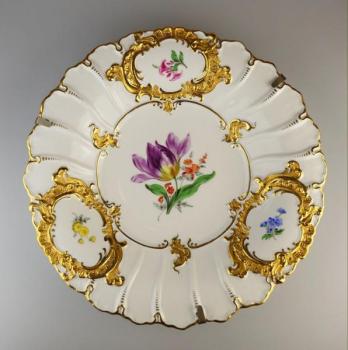 Slavnostní talíř - Meissen  Slavnostní talíř - Meissen