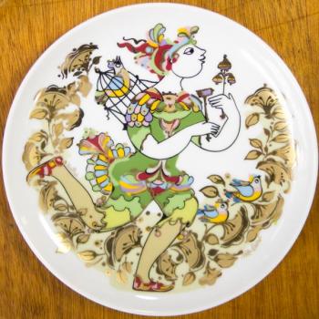 Závěsný talíř Rosenthal - Kouzelná flétna Závěsný talíř Rosenthal - Kouzelná flétna