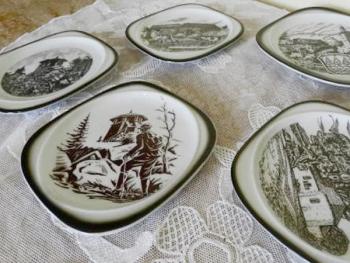 Sada 5 dekoračních talířů Thomas Germany Sada 5 dekoračních talířů Thomas Germany